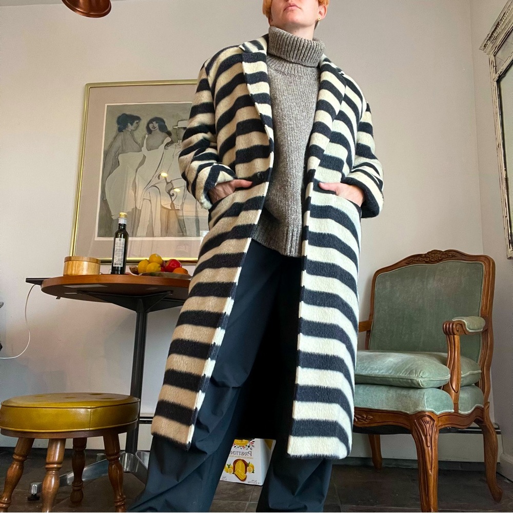 VINTAGE VERSACE Alpaca/Wool